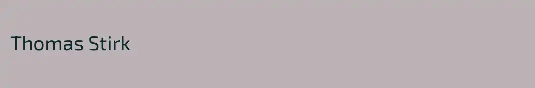 Thomas Stirk